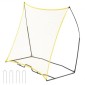 VEVOR Soccer Rebounder, φορητός προπονητής ποδοσφαίρου, 7x7FT Iron & Polyester Soccer Practice Equipment, Sports Football Rebounder Wall με φορητή τσάντα, Ιδανικό για ομαδική προπόνηση, πάσο, βόλεϊ