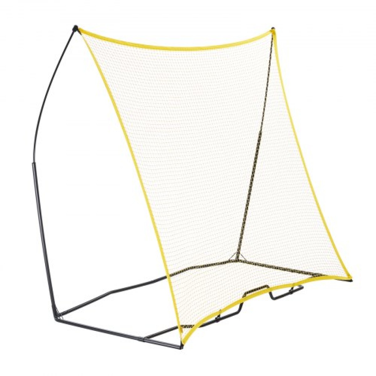 VEVOR Soccer Rebounder, φορητός προπονητής ποδοσφαίρου, 7x7FT Iron & Polyester Soccer Practice Equipment, Sports Football Rebounder Wall με φορητή τσάντα, Ιδανικό για ομαδική προπόνηση, πάσο, βόλεϊ