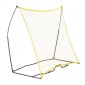 VEVOR Soccer Rebounder, φορητός προπονητής ποδοσφαίρου, 7x7FT Iron & Polyester Soccer Practice Equipment, Sports Football Rebounder Wall με φορητή τσάντα, Ιδανικό για ομαδική προπόνηση, πάσο, βόλεϊ