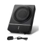 Υπογούφερ αυτοκινήτου VEVOR 8" 240 W, Λεπτά υπογούφερ αυτοκινήτου κάτω από το κάθισμα, Ενσωματωμένος δευτερεύων ενισχυτής ήχου χαμηλού προφίλ, είσοδος υψηλού/χαμηλού επιπέδου και ελεγκτής έντασης ήχου για SUV, αυτοκίνητο, φορτηγό, RV