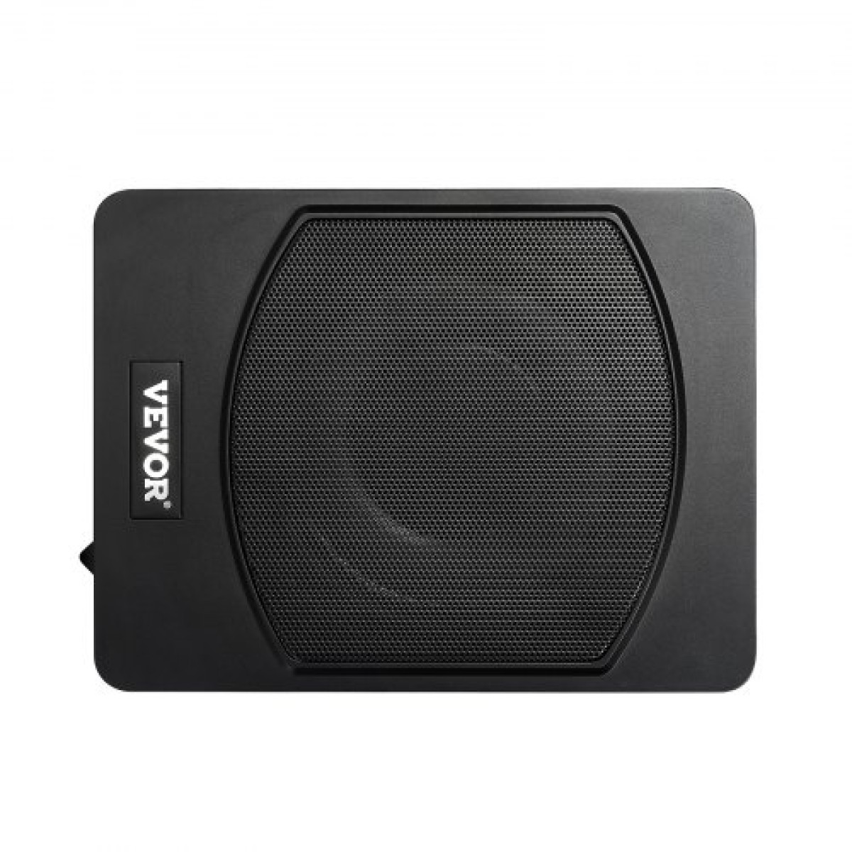 Υπογούφερ αυτοκινήτου VEVOR 10" 240W, Λεπτά υπογούφερ αυτοκινήτου κάτω από το κάθισμα, Ενσωματωμένος δευτερεύων ενισχυτής ήχου χαμηλού προφίλ, είσοδος υψηλού/χαμηλού επιπέδου και ελεγκτής έντασης ήχου για SUV, αυτοκίνητο, φορτηγό, RV