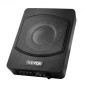 Υπογούφερ αυτοκινήτου VEVOR 10" 240W, Λεπτά υπογούφερ αυτοκινήτου κάτω από το κάθισμα, Ενσωματωμένος δευτερεύων ενισχυτής ήχου χαμηλού προφίλ, είσοδος υψηλού/χαμηλού επιπέδου και ελεγκτής έντασης ήχου για SUV, αυτοκίνητο, φορτηγό, RV