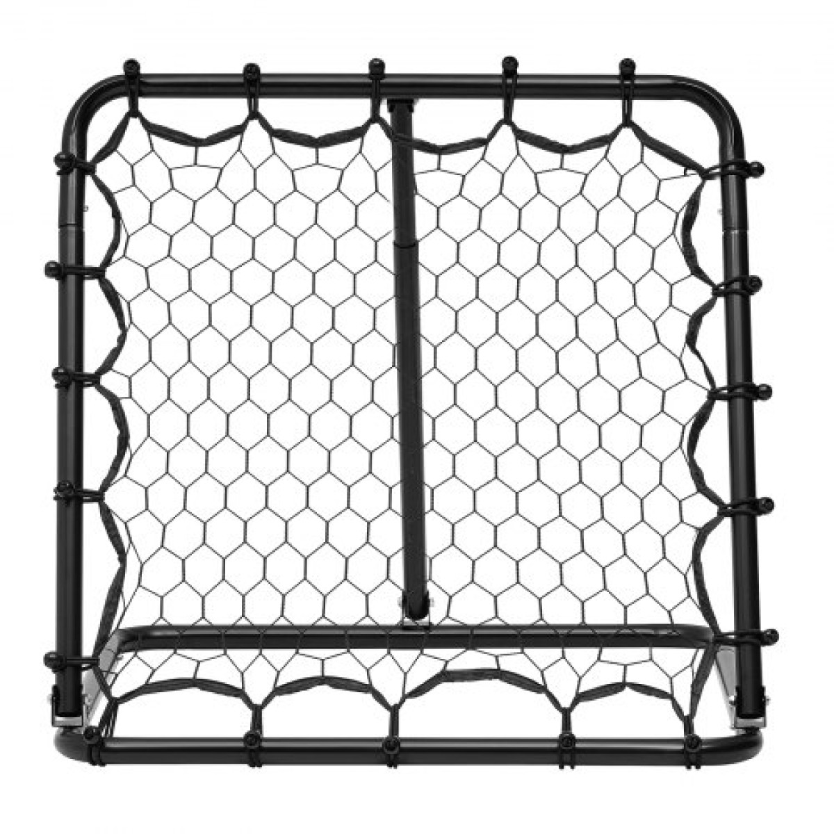 VEVOR Soccer Rebounder Rebound Net, Kick-Back 34"x34", φορητά δώρα προπόνησης ποδοσφαίρου, πλήρως ρυθμιζόμενο δίχτυ γωνιών, βοηθήματα και εξοπλισμός για παιδιά, εφήβους και όλες τις ηλικίες, Εύκολη ρύθμιση και τέλεια αποθήκευση