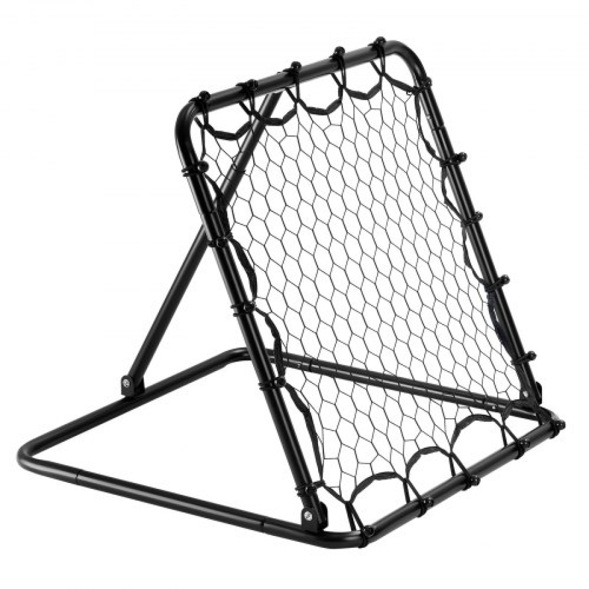 VEVOR Soccer Rebounder Rebound Net, Kick-Back 34"x34", φορητά δώρα προπόνησης ποδοσφαίρου, πλήρως ρυθμιζόμενο δίχτυ γωνιών, βοηθήματα και εξοπλισμός για παιδιά, εφήβους και όλες τις ηλικίες, Εύκολη ρύθμιση και τέλεια αποθήκευση