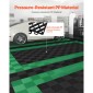 VEVOR Interlocking Drinage Mat, 15,7” x 15,7” Modular Interlocking Cushion, 24 Pcs Spicing Dranage Mats, Αντιολισθητικό Μαύρο PP Πλακάκι δαπέδου αποστράγγισης και Χαλάκι ντους, για γκαράζ, κήπο, κουζίνα και εξωτερικό χώρο