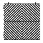 VEVOR Interlocking Drinage Mat, 15,7” x 15,7” Modular Interlocking Cushion, 24 Pcs Spicing Dranage Mats, Αντιολισθητικό Μαύρο PP Πλακάκι δαπέδου αποστράγγισης και Χαλάκι ντους, για γκαράζ, κήπο, κουζίνα και εξωτερικό χώρο