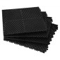 VEVOR Interlocking Drinage Mat, 15,7” x 15,7” Modular Interlocking Cushion, 24 Pcs Spicing Dranage Mats, Αντιολισθητικό Μαύρο PP Πλακάκι δαπέδου αποστράγγισης και Χαλάκι ντους, για γκαράζ, κήπο, κουζίνα και εξωτερικό χώρο