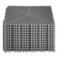 VEVOR Interlocking Drinage Mat, 12" x 12" Modular Interlocking Cushion, 12 Pcs Spicing Drinage Mats, Αντιολισθητικό Γκρι PP Πλακάκι δαπέδου αποστράγγισης και Χαλάκι ντους, για γκαράζ, κήπο, κουζίνα και εξωτερικό χώρο