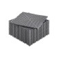 VEVOR Interlocking Drinage Mat, 12" x 12" Modular Interlocking Cushion, 12 Pcs Spicing Drinage Mats, Αντιολισθητικό Γκρι PP Πλακάκι δαπέδου αποστράγγισης και Χαλάκι ντους, για γκαράζ, κήπο, κουζίνα και εξωτερικό χώρο
