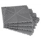 VEVOR Interlocking Drinage Mat, 12" x 12" Modular Interlocking Cushion, 12 Pcs Spicing Drinage Mats, Αντιολισθητικό Γκρι PP Πλακάκι δαπέδου αποστράγγισης και Χαλάκι ντους, για γκαράζ, κήπο, κουζίνα και εξωτερικό χώρο