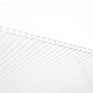 VEVOR 12 Pack Πολυκαρβονικά πάνελ θερμοκηπίου, 2' X 4' X 0,24'' Φύλλα πάνελ οροφής, αδιάβροχη προστατευμένη από υπεριώδη ακτινοβολία κυματοειδές πλαστική στέγη, διαφανή φύλλα στέγης με αντοχή στην κρούση για θερμοκήπιο/κήπο