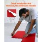 VEVOR Dryland Tiles for Hockey Floor Mat, 12 x 12 σε 8 τεμ. Συμπλεκόμενη ευέλικτη επιφάνεια προπόνησης, Πλακάκια δαπέδου χορού, σανίδα προπόνησης χόκεϊ για σκοποβολή (Κόκκινο, 8 sq. ft/Box)