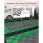 VEVOR Interlocking Drinage Mat, 15,7” x 15,7” Modular Interlocking Cushion, 24 Pcs Spicing Dranage Mats, Αντιολισθητικό Γκρι PP Πλακάκι δαπέδου αποστράγγισης και Χαλάκι ντους, για γκαράζ, κήπο, κουζίνα και εξωτερικό χώρο