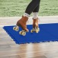 VEVOR Dryland Tiles for Hockey Floor Mat, 12 x 12 σε 8 τεμ. Αλληλένδετη ευέλικτη επιφάνεια προπόνησης, Πλακάκια δαπέδου χορού, σανίδα προπόνησης χόκεϊ για σκοποβολή (Μπλε, 8 τ.μ./Κουτί)