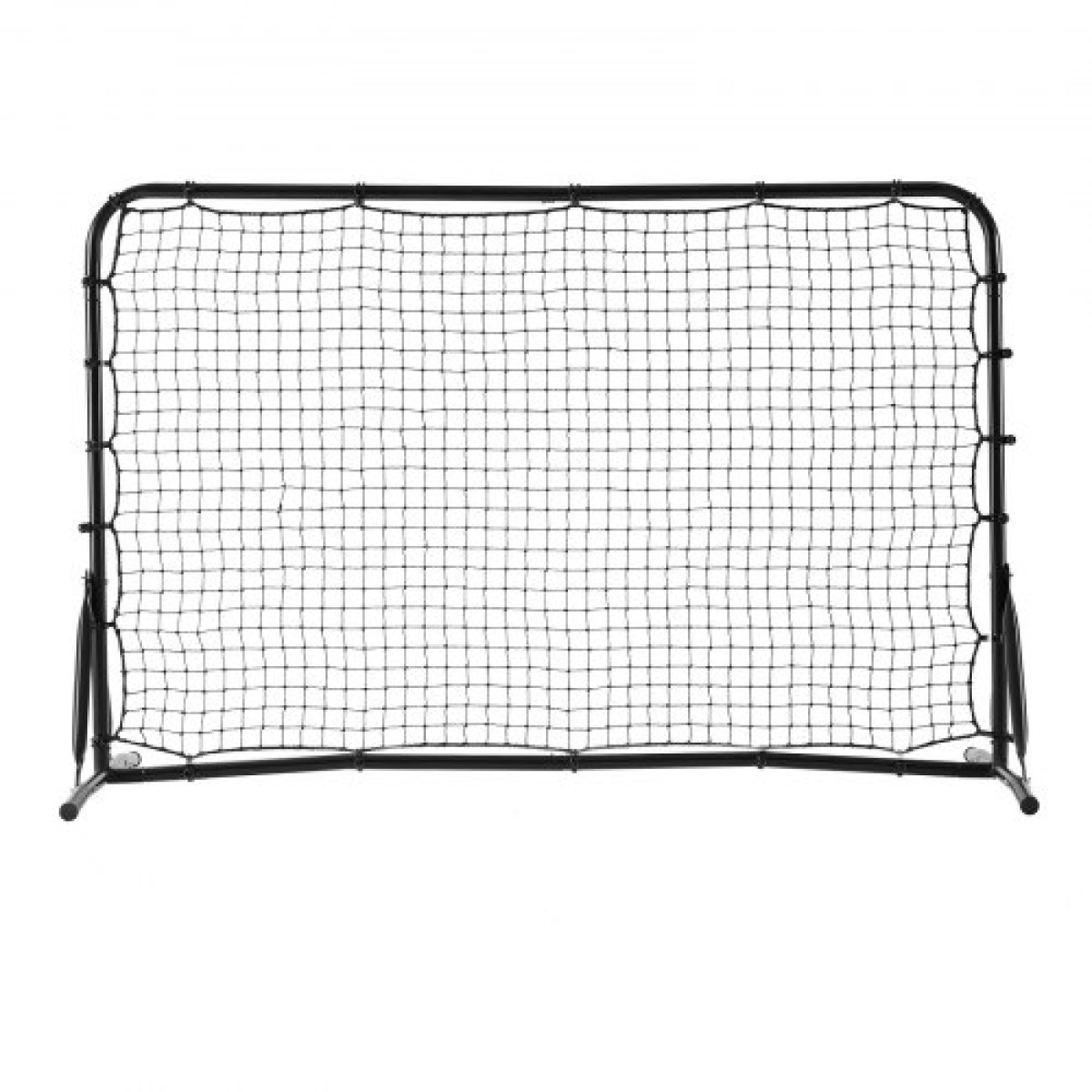 VEVOR Soccer Rebound Trainer, 6x4FT Iron Soccer Training Equipment, Sports Football Rebounder Wall, Διχτυωτό διπλής όψης, Εύκολη συναρμολόγηση, Ιδανικό για εξάσκηση στην πίσω αυλή, Solo Training, Passing