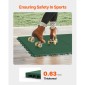 VEVOR Dryland Tiles for Hockey Floor Mat, 12 x 12 σε 8 τεμ. Συμπλεκόμενη ευέλικτη επιφάνεια προπόνησης, Πλακάκια δαπέδου χορού, πίνακας εξοπλισμού προπόνησης χόκεϊ για σκοποβολή (πράσινο, 8 τετραγωνικά πόδια/Κουτί)