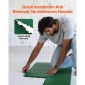 VEVOR Dryland Tiles for Hockey Floor Mat, 12 x 12 σε 8 τεμ. Συμπλεκόμενη ευέλικτη επιφάνεια προπόνησης, Πλακάκια δαπέδου χορού, πίνακας εξοπλισμού προπόνησης χόκεϊ για σκοποβολή (πράσινο, 8 τετραγωνικά πόδια/Κουτί)
