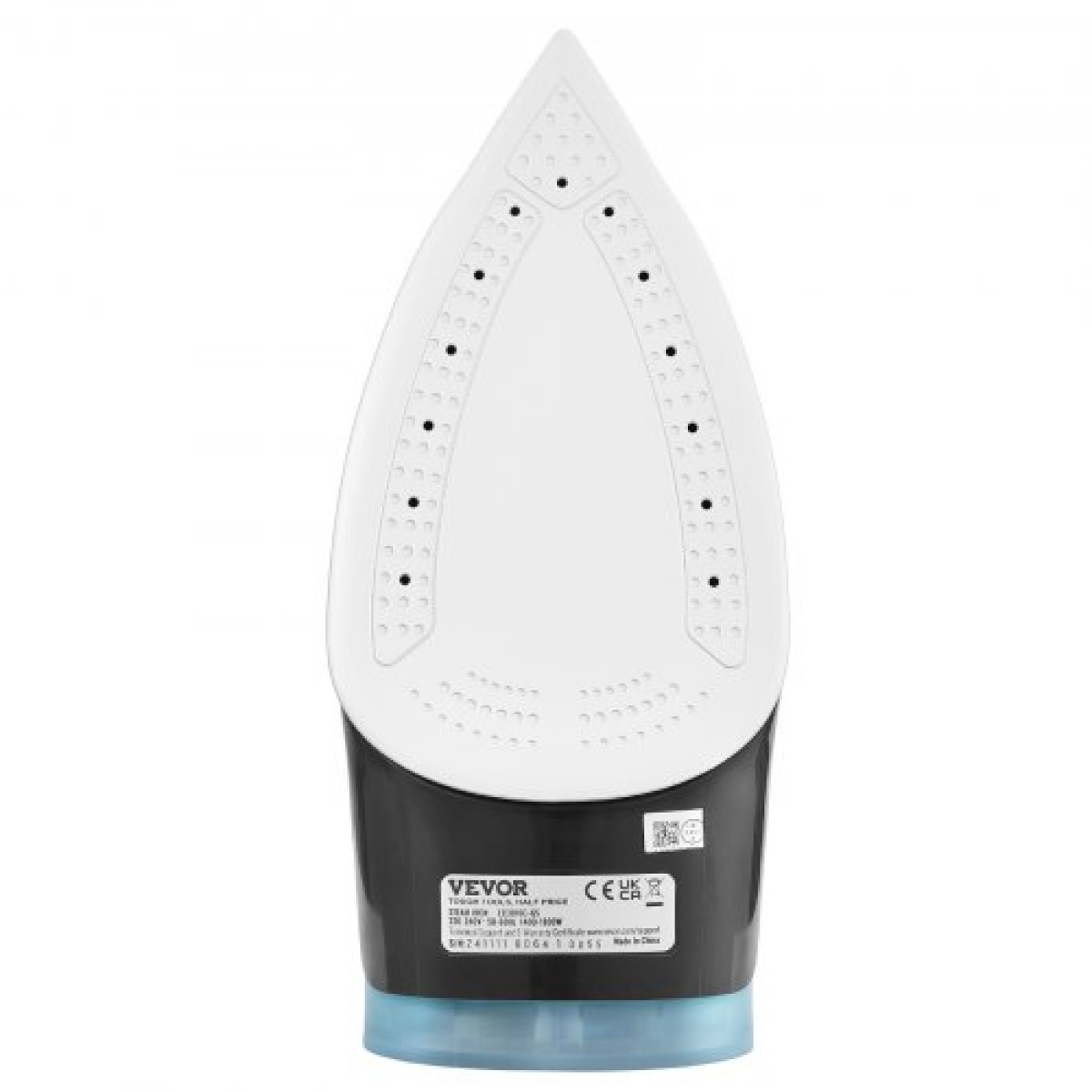 Σίδερο ατμού VEVOR, σίδερο ρούχων 1600W, πλάκα από κράμα αλουμινίου + PTFE, αυτόματη απενεργοποίηση, αυτοκαθαρισμός, τέσσερις ρυθμίσεις θερμοκρασίας, γρήγορη θέρμανση, αντιστάθμιση, σίδερο ρούχων για οικιακά σιδερώματα