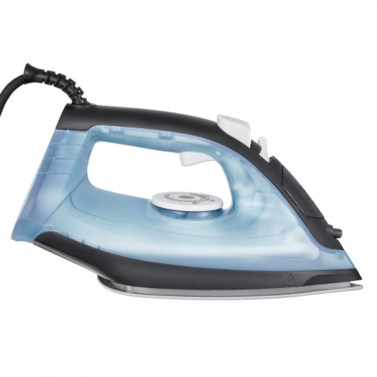 Σίδερο ατμού VEVOR, σίδερο ρούχων 1600W, πλάκα από κράμα αλουμινίου + PTFE, αυτόματη απενεργοποίηση, αυτοκαθαρισμός, τέσσερις ρυθμίσεις θερμοκρασίας, γρήγορη θέρμανση, αντιστάθμιση, σίδερο ρούχων για οικιακά σιδερώματα