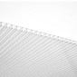 VEVOR 15 Pack Πολυανθρακικά πάνελ θερμοκηπίου, 2' X 4' X 0,24'' Φύλλα πάνελ οροφής, αδιάβροχη προστατευμένη από υπεριώδη ακτινοβολία κυματοειδές πλαστική στέγη, διαφανή φύλλα στέγης για θερμοκήπιο/κήπο με αντοχή στην κρούση