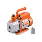 Αντλία κενού VEVOR, 113 L/min (4 CFM), Περιστροφική αντλία κενού HVAC μονοβάθμιου πτερυγίου, για συστήματα R134a R22 R410a, κιτ αυτόματης αντλίας κενού εναλλασσόμενου ρεύματος με φιάλη λαδιού, για απαέρωση ρητίνης συντήρησης κλιματιστικών αυτοκινήτων
