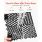 VEVOR Interlocking Drinage Mat, 12" x 12" Modular Interlocking Cushion, 40 Pcs Spicing Dranage Mats, Αντιολισθητικό Μαύρο PP Πλακάκι δαπέδου αποστράγγισης και Χαλάκι ντους, για γκαράζ, κήπο, κουζίνα και εξωτερικό χώρο