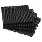 VEVOR Interlocking Drinage Mat, 12" x 12" Modular Interlocking Cushion, 40 Pcs Spicing Dranage Mats, Αντιολισθητικό Μαύρο PP Πλακάκι δαπέδου αποστράγγισης και Χαλάκι ντους, για γκαράζ, κήπο, κουζίνα και εξωτερικό χώρο