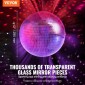 VEVOR Mirror Disco Ball, Μπάλα καθρέφτη 12 ιντσών με κρεμαστό δαχτυλίδι, Διακοσμήσεις Lightning Disco Ball Party, Ιδανικό για DJ Club, Σκηνή, Γάμο, Γενέθλια, Χριστούγεννα, Πρωτοχρονιά