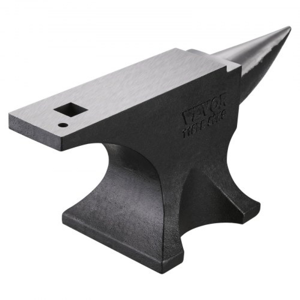 Αμόνι VEVOR Single Horn, 110lbs χυτό αμόνι, ανθεκτικό στρογγυλό αμόνι υψηλής σκληρότητας για σιδηρουργούς, με μεγάλο πάγκο και σταθερή βάση, μεταλλικό εργαλείο εργασίας για κάμψη, διαμόρφωση, στρίψιμο μετάλλων