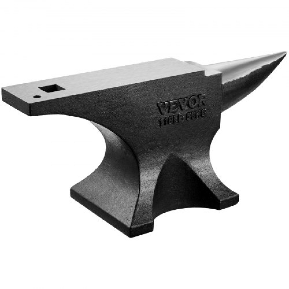 Αμόνι VEVOR Single Horn, 110lbs χυτό αμόνι, ανθεκτικό στρογγυλό αμόνι υψηλής σκληρότητας για σιδηρουργούς, με μεγάλο πάγκο και σταθερή βάση, μεταλλικό εργαλείο εργασίας για κάμψη, διαμόρφωση, στρίψιμο μετάλλων