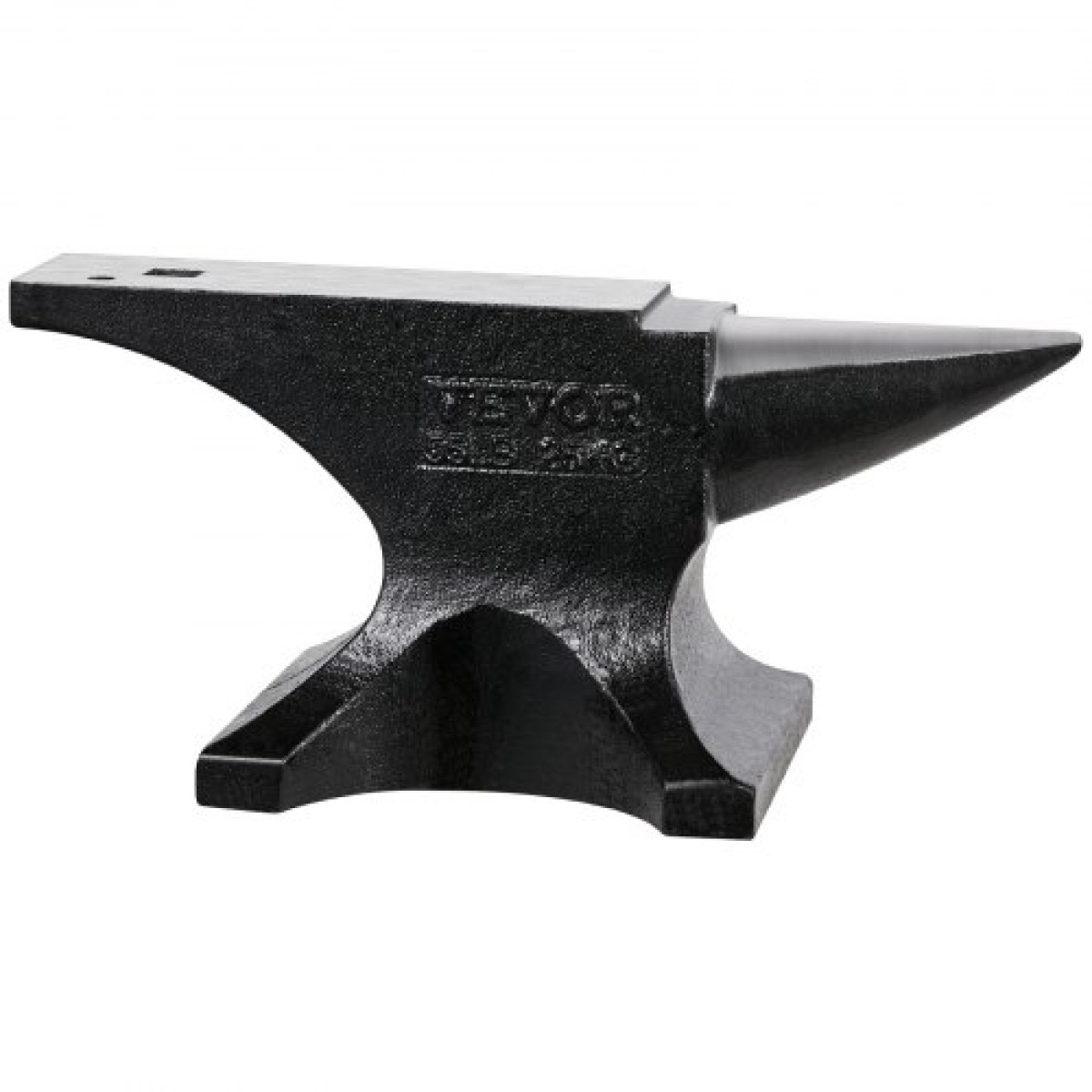 Αμόνι VEVOR Single Horn, 55lbs χυτό αμόνι, ανθεκτικό στρογγυλό αμόνι υψηλής σκληρότητας για σιδηρουργούς, με μεγάλο πάγκο και σταθερή βάση, μεταλλικό εργαλείο εργασίας για κάμψη, διαμόρφωση, στρίψιμο μετάλλων