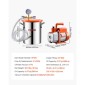 VEVOR 11 L(3 Gallon) Θάλαμος κενού και κιτ αντλίας 100 L/min (3,5 CFM), Θάλαμος από ανοξείδωτο χάλυβα, Κιτ θαλάμου απαέρωσης αντλίας κενού μονού σταδίου, με ακρυλικό καπάκι, λάδι, σωλήνας 1,5 m (4,92 πόδια), για Siliconessing Residence