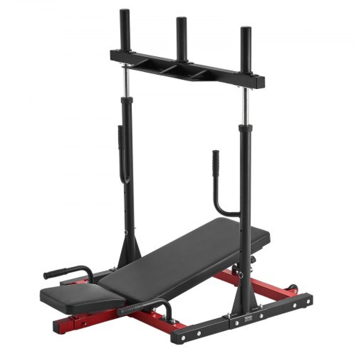 Μηχάνημα VEVOR Vertical Leg Press Machine, Lower Body Special Home Gym Machine, Carbon Steel Leg Pressure Exercise Equipment, Ρυθμιζόμενη προπόνηση δύναμης ποδιών για πρέσες υψηλής έντασης, χωρητικότητα 550 lbs
