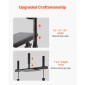 Μηχάνημα VEVOR Vertical Leg Press Machine, Lower Body Special Home Gym Machine, Carbon Steel Leg Pressure Exercise Equipment, Ρυθμιζόμενη προπόνηση δύναμης ποδιών για πρέσες υψηλής έντασης, χωρητικότητα 550 lbs