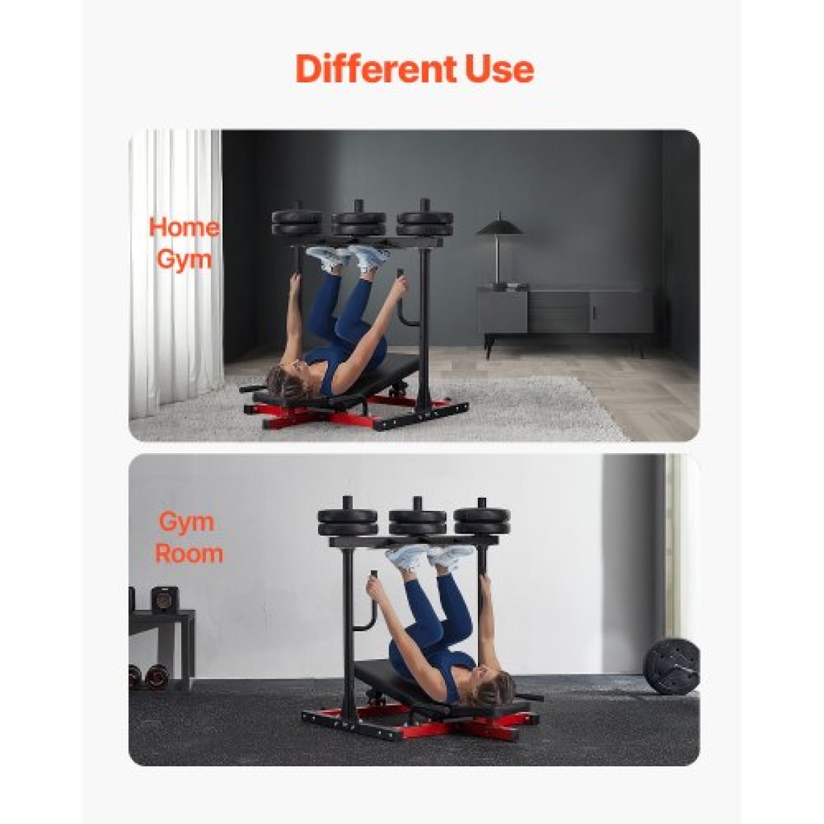 Μηχάνημα VEVOR Vertical Leg Press Machine, Lower Body Special Home Gym Machine, Carbon Steel Leg Pressure Exercise Equipment, Ρυθμιζόμενη προπόνηση δύναμης ποδιών για πρέσες υψηλής έντασης, χωρητικότητα 550 lbs
