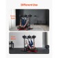 Μηχάνημα VEVOR Vertical Leg Press Machine, Lower Body Special Home Gym Machine, Carbon Steel Leg Pressure Exercise Equipment, Ρυθμιζόμενη προπόνηση δύναμης ποδιών για πρέσες υψηλής έντασης, χωρητικότητα 550 lbs