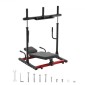 Μηχάνημα VEVOR Vertical Leg Press Machine, Lower Body Special Home Gym Machine, Carbon Steel Leg Pressure Exercise Equipment, Ρυθμιζόμενη προπόνηση δύναμης ποδιών για πρέσες υψηλής έντασης, χωρητικότητα 550 lbs