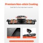 VEVOR Hot Pot with Grill, 2-in-1 Ηλεκτρικό Grill και Hot Pot 2-σε-1, Αποσπώμενο Hotpot Shabu-shabu με αντικολλητικό τηγάνι, Ξεχωριστός Διπλός Έλεγχος Θερμοκρασίας, Εσωτερικό Κορεατικό BBQ για 1-6 άτομα