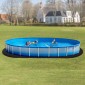 VEVOR Oval Pad Liner Pool, 15 x 30 ft Pool Liner Pad για πισίνες πάνω από το έδαφος, εξαιρετικά παχύ χαλάκι πισίνας, αποτρέπει τρυπήματα, ανακυκλωμένο υλικό γεωυφάσματος για υποστρώματα, παρατείνει τη διάρκεια ζωής της επένδυσης