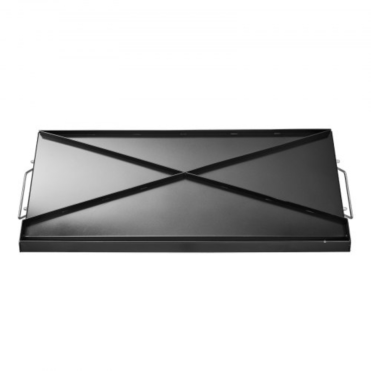 Σχάρα από ανθρακούχο χάλυβα VEVOR, 32x14 ιντσών Universal Flat Top Ορθογώνιο Πιάτο, Ψησταριά υγραερίου για ψησταριά BBQ, Teppanyaki, Φορητά Οικογενειακά Μαγειρικά Σκεύη με Χερούλι, για Camping Tailgating Party