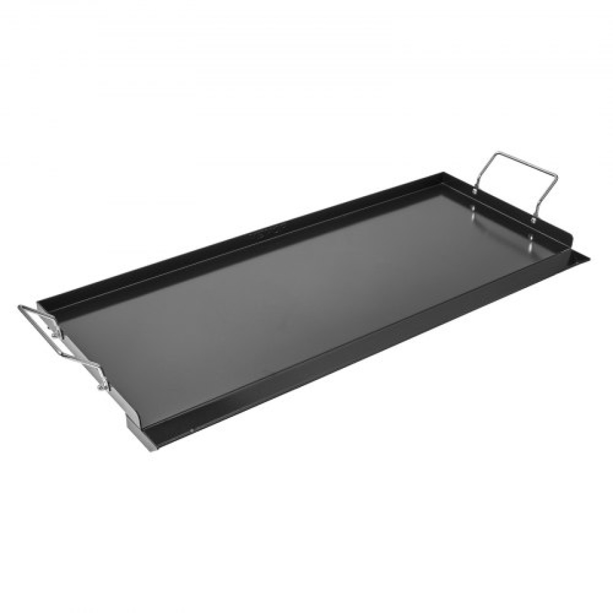 Σχάρα από ανθρακούχο χάλυβα VEVOR, 32x14 ιντσών Universal Flat Top Ορθογώνιο Πιάτο, Ψησταριά υγραερίου για ψησταριά BBQ, Teppanyaki, Φορητά Οικογενειακά Μαγειρικά Σκεύη με Χερούλι, για Camping Tailgating Party