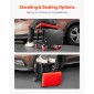 VEVOR Mechanic Stool, χωρητικότητας 300 lbs Κάθισμα γκαράζ/Σκαμπάκι εργασίας με ρόδες, περιστρεφόμενο σκαμπό εργαστηρίου 360° με δίσκο εργαλείων, Mechanics Creeper Seat/Step Stool, για γκαράζ, κατάστημα & επισκευή αυτοκινήτων, μαύρο