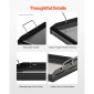 Σχάρα από ανθρακούχο χάλυβα VEVOR, 24x16 ιντσών Universal Flat Top Ορθογώνιο Πιάτο, Ψησταριά υγραερίου για ψησταριά BBQ, Teppanyaki, Φορητά Οικογενειακά Μαγειρικά Σκεύη με Χερούλι, για Camping Tailgating Party