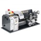 Μεταλλικός Τόρνος VEVOR, 203 x 406 mm (8 x 16 ίντσες), Μηχάνημα τόρνου πάγκου 550 W, μεταβλητή ταχύτητα 0-2500 σ.α.λ., με 0,0076 mm (0,0003 ίντσες) Ακρίβεια άξονα μετάλλου, για επεξεργασία ανταλλακτικών ακριβείας από ξύλο Impaderial/Soft Metric
