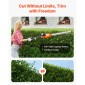VEVOR Electric Hedge Trimmer, 1200 RPM, 6,2 - 7,8 Ft Extendable, Pole Hedge Trimmer for High Branch, μπαταρία 20V, Cordless Hedge Trimmer με 20 in Blade, 5 γωνίες ρυθμιζόμενες για Yard Garden