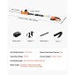 VEVOR Electric Hedge Trimmer, 1200 RPM, 6,2 - 7,8 Ft Extendable, Pole Hedge Trimmer for High Branch, μπαταρία 20V, Cordless Hedge Trimmer με 20 in Blade, 5 γωνίες ρυθμιζόμενες για Yard Garden