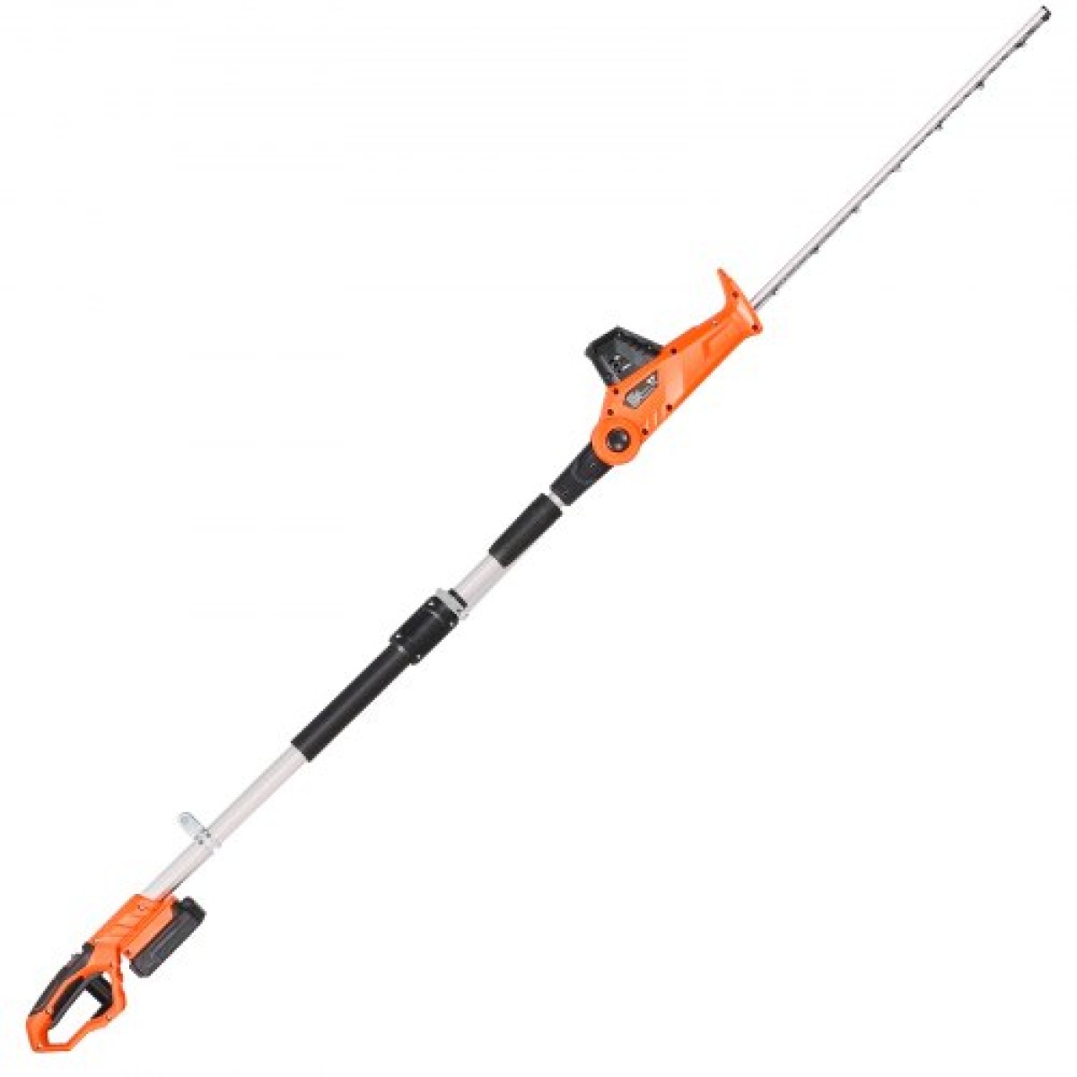 VEVOR Electric Hedge Trimmer, 1200 RPM, 6,2 - 7,8 Ft Extendable, Pole Hedge Trimmer for High Branch, μπαταρία 20V, Cordless Hedge Trimmer με 20 in Blade, 5 γωνίες ρυθμιζόμενες για Yard Garden