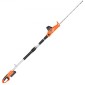 VEVOR Electric Hedge Trimmer, 1200 RPM, 6,2 - 7,8 Ft Extendable, Pole Hedge Trimmer for High Branch, μπαταρία 20V, Cordless Hedge Trimmer με 20 in Blade, 5 γωνίες ρυθμιζόμενες για Yard Garden