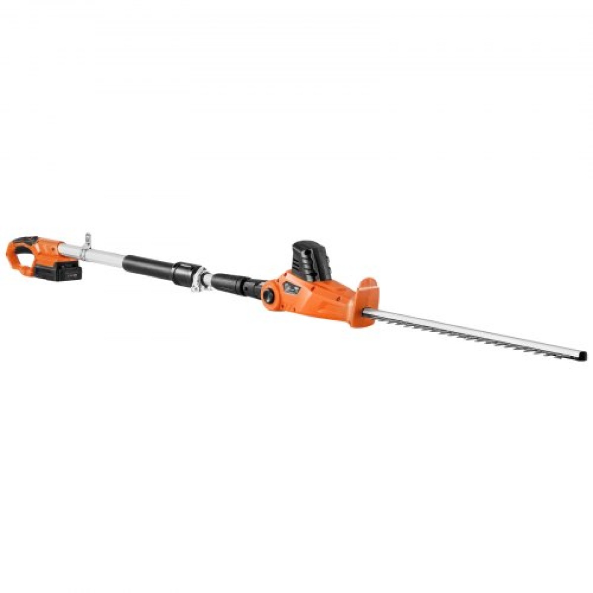 VEVOR Electric Hedge Trimmer, 1200 RPM, 6,2 - 7,8 Ft Extendable, Pole Hedge Trimmer for High Branch, μπαταρία 20V, Cordless Hedge Trimmer με 20 in Blade, 5 γωνίες ρυθμιζόμενες για Yard Garden