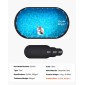 VEVOR Oval Pad Liner Pool, 12 x 24 ft Pool Liner Pad για πισίνες πάνω από το έδαφος, εξαιρετικά παχύ χαλάκι πισίνας, αποτρέπει τρυπήματα, ανακυκλωμένο υλικό γεωυφάσματος για υποστρώματα, παρατείνει τη διάρκεια ζωής της επένδυσης
